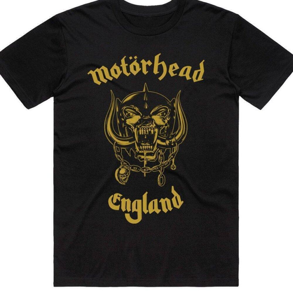 Motorhead Golden England Rock Band Graphic Unisex T Shirt